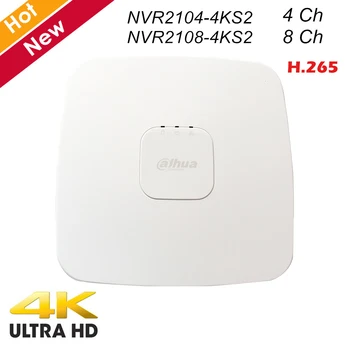 Dahua 4 canale 8 Ch Smart 1U Lite 4K H. 265 Network Video Recorder Lite Seria 1 HDD NVR2104-4KS2 NVR2108-4KS2 NVR pentru Camere IP