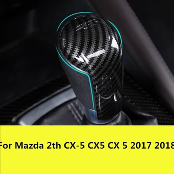 Pentru Mazda 2 tesaloniceni CX-5 CX5 CX 5 2017 2018 manetei schimbătorului de Viteze capacul capului de decor Interior tapiterie paiete accesorii auto