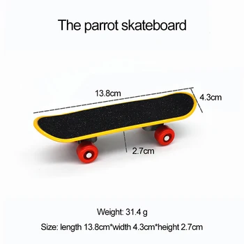 Pasare Noua Jucarie Papagal Pasăre Jucărie Combinație Produsului Set Inel Skateboard Coș Mingea Musca De Formare Interactive Echipamente