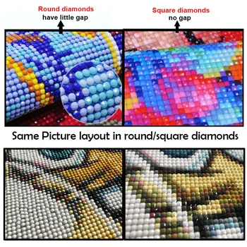 Pană Pandantiv Deamer 5D Diy Diamant Pictura Model de Broderie 3d Cross Stitch Kituri Complete Exerciții de Autocolante de Perete Acasă Decoruri