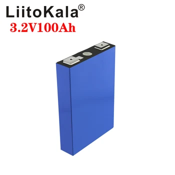 LiitoKala 3.2 v 100Ah LifePo4 baterie litiu-300A 3C mare de scurgere pentru diy 12V 24V, Invertor solar electric vehicul masina de golf