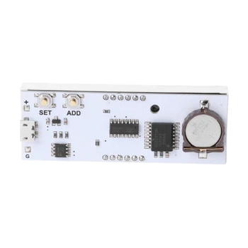 DS3231 Electronice DIY 0.8 inch Dot Matrix Ceas cu LED-uri Kit-ul de 4 Cifre Afișaj 5V Mciro Auto USB Ceas