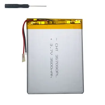 Tableta de 7 inch universal de acumulator 3.7 v 3500mAh litiu polimer Baterie pentru Digma CITI 7543 3G +șurubelniță