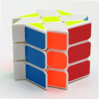YongJun YJ Moară de vânt 3 Straturi Magic Cube 3x3x3 Ciudat-forma de Magie Viteza Cubo Profesionale Jucarii Puzzle Pentru copii Copii Cadou