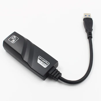 1BUC Extern USB 3.0, Gigabit Ethernet Adaptor USB La RJ45 Lan placa de Retea LAN Adaptor Pentru Windows 10/8/7/XP Laptop PC
