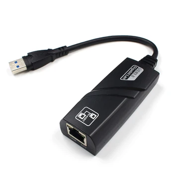 1BUC Extern USB 3.0, Gigabit Ethernet Adaptor USB La RJ45 Lan placa de Retea LAN Adaptor Pentru Windows 10/8/7/XP Laptop PC