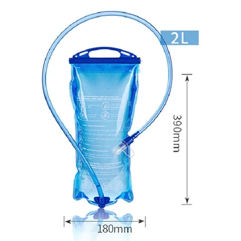 Noul Rezervor de Apă de Apă de Hidratare vezicii Urinare Ambalaj Sac de Depozitare BPA Free - 1L 1,5 L 2L 3L de Funcționare Hidratare Vesta de Camping Rucsac