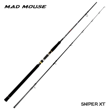 NOUL Mad Mouse-ul plin Fuji piese Cross Carbon mal jigging rod Ocean popping rod 2.9 m 96MH/H pe 1-5 apă sărată barca rod rock pește