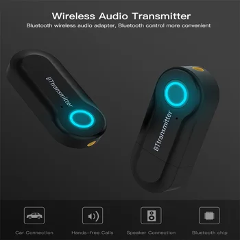 Transmițător Bluetooth Jack de 3,5 MM Audio Adaptor Pentru Casti TV Wireless Bluetooth 4.0, Audio Stereo Adaptor Transmițător