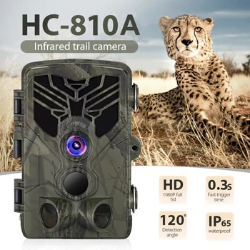HC-810A Camera de Vânătoare 940nm LED-uri IR Viziune de Noapte Camera Traseu de 20 MP 1080P Sălbatice Camera de 0.3 s Declanșa Foto Capcane aparat de Fotografiat Impermeabil