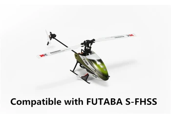 Parkten Wltoys XK K100 elicopter 6CH 3D 6G Sistem Brushless Motor RC Elicopter RC Quadcopter Compatibil cu FUTABA S-FHSS