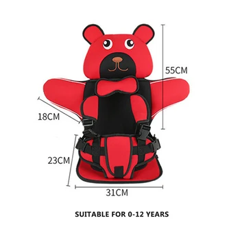 Copilul în condiții de Siguranță Seat Portable Reglabil Proteja Versiune Actualizată Îngroșarea Burete Cărucior Dotari Copii Scaune pentru Copii cu Centura