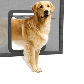 Fierbinte !Cainele Poarta Ingenios Plasă de Gard Pentru Interior și în aer liber în condiții de Siguranță Câine de Companie poarta de Siguranta Cabina de consumabile pentru animale de Companie Dropshipping