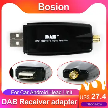 Auto DAB+ Antena Auto DAB Tuner Radio Receptor DAB Aeriene Pentru Android DVD DAB+ Antena Receptor