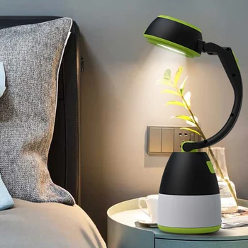 Lampa Camping Mobile Power Bank cu Lanterna USB Port Cort de Camping în aer liber de Lumină Portabile Agățat Lampă Felinar Camping Lumina