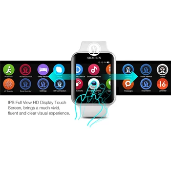 SHAOLIN Original Ceas Inteligent Seria 6 Bărbați Femei Bluetooth SmartWatch pentru Apple Watch iOS iPhone Xiaomi Telefon Android Ceas