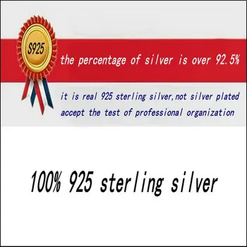 Real 925 Sterling Silver Accesorii Cercei Cârlig pentru DIY Cercei Picătură a Face Constatările de Bijuterii