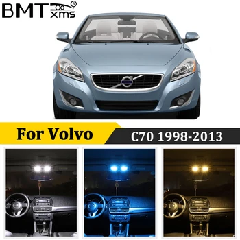 BMTxms Canbus LED-uri Auto de Interior Hartă Cupola de Lumina Lămpii numărului de Înmatriculare Pentru Volvo C70 Cabrio 1998-2013 Accesorii Auto