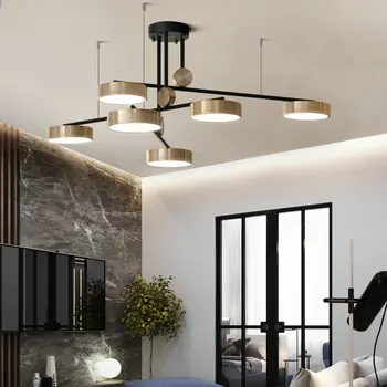 Nordic Design Contemporan Dioda LED Candelabru de Iluminat pentru Dormitor, Living Loft Sală de Mese Modernă Acasă Decor Lampa LED