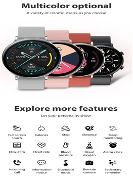 Smartwatch apelare Bluetooth Smart Watch Femei Impermeabil Ceasuri Inteligente Monitor de Ritm Cardiac Pentru Xiao Android Mi Hua Wei Onoare Ios