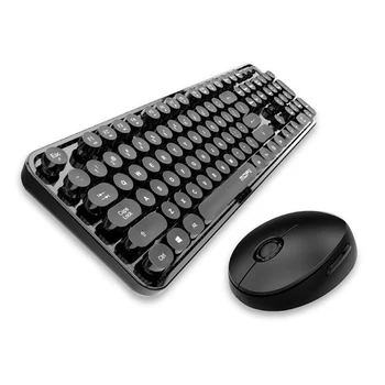 Universal Drăguț Portabil Wireless 2.4 Ghz Mouse Tastatura Set pentru Birou Calculator Wireless Keyboard Mouse-ul pentru Windows XP/7/8/10