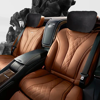 Super Moale, Tetiera Masina / Auto Seat Acoperi Capul Gât Restul Perna /Reglabile Masina Perna Pentru Mercedes-Benz Protecția Gât