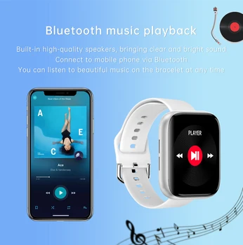 SANLEPUS Ceas Inteligent Bluetooth Apeluri 2020 NOU Smartwatch rezistent la apa Pentru Bărbați, Femei Monitor de Ritm Cardiac Pentru Android, Apple, Xiaomi