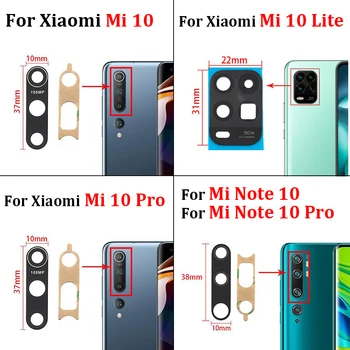 100 Buc Spate Noi Spate Aparat De Fotografiat Lentilă De Sticlă De Înlocuire Pentru Xiaomi Mi 8 9 10 Pro Mi8 Mi9 Se Mi10 Lite Nota 10 Pro