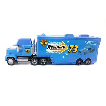 Disney Pixar Cars Mack Unchiul Nr. 73 Rev-N-GO Camion turnat sub presiune Mașină de Jucărie Vrac 1:55 Brand Nou În Stoc & Transport Gratuit