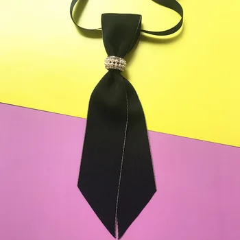 Nou Stil Britanic Materialul Stras Papion pentru Bărbați și Femei Cravată la Modă Bijuterii Brosa Luxulry Accesorii de Îmbrăcăminte