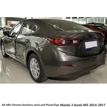 Mașina Înapoi Coada din Spate Spranceana/Garnitura Lumina Lămpii Cadru Stick-ABS Cromat Capac 2 buc Pentru Mazda 3 Axela M3 2016 2017 2018 2019