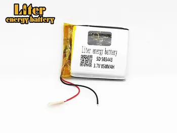 1/2/4buc 503545 503443 3.7 V 850 mah Litiu-polimer Baterie Cu Bord de Protecție Pentru MP4 MP5 GPS DVD Jucărie de Lumină LED-uri pentru Căști