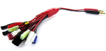 AIO Cablu de Încărcare 4.0 mm Banana Adaptor Conector T Tamiya XT60 EC3 JST Cablu pentru Imax B6 B6AC Acumulator Lipo RC Drone