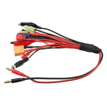 AIO Cablu de Încărcare 4.0 mm Banana Adaptor Conector T Tamiya XT60 EC3 JST Cablu pentru Imax B6 B6AC Acumulator Lipo RC Drone
