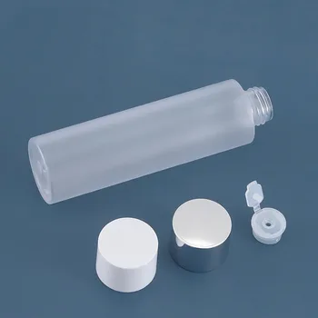 150ml mat plastic STICLA PET alb argintiu capac emulsie lotiune de toner de toaletă apă de flori esenta de ambalare lichide