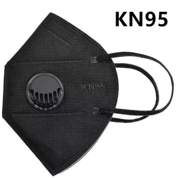 50PCS ffp2 KN95 Masca de Fata PM2.5 Protector 95% 5-Pune Filtrare Mască de Protecție Reutilizabile kn95 Masti de Praf n95 Supapei de Respirat