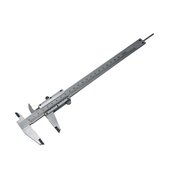 1 Buc Instrument pentru prelucrarea Lemnului prelucrarea Metalelor Sanitare Model Face 200mm Șubler cu Vernier Deschidere Adâncime Diametru Instrument de Măsură