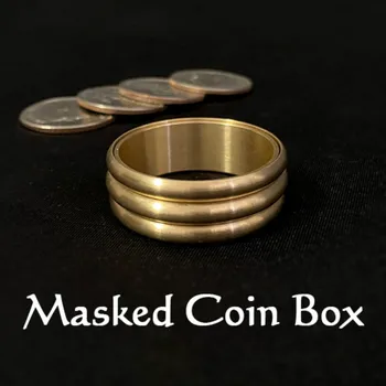 Mascat Cutii Pentru Monede Trucuri Magice Cu Monede Apar Pătrunde Magia Magician Aproape Iluzii Pusti De Elemente De Recuzită De Mentalism Matrice Monede De Magie