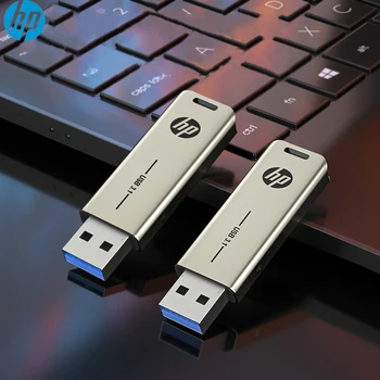 HP X796W USB Flash Disk USB 3.1 Metal Mat Pen Drive Pendrive 32G 64G 128G 256G 512GB Stick de Memorie de Stocare de U Disc pentru PC