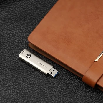 HP X796W USB Flash Disk USB 3.1 Metal Mat Pen Drive Pendrive 32G 64G 128G 256G 512GB Stick de Memorie de Stocare de U Disc pentru PC