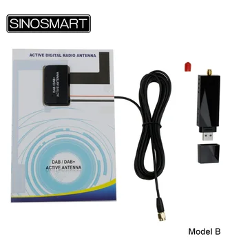 SINOSMART Universal, de Mare Sensibilitate Auto USB DAB Radio Receptor cu built-in APK for Android Auto Navigatie DVD Player