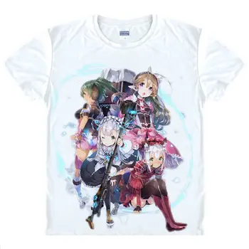 Anime Hitsugi no Chaika Chaika Trabant Drăguț T-Shirt de Vară Tee Maneci Scurte Topuri Unisex Cosplay S-XXL