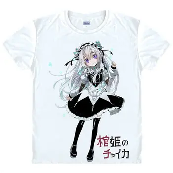 Anime Hitsugi no Chaika Chaika Trabant Drăguț T-Shirt de Vară Tee Maneci Scurte Topuri Unisex Cosplay S-XXL