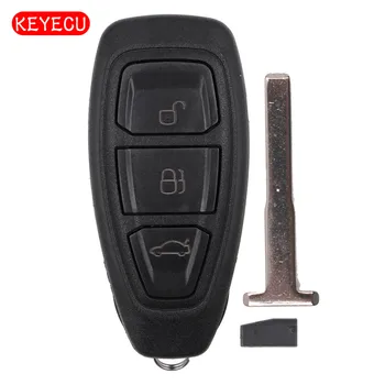 Keyecu Inteligent de Control de la Distanță Cheie 434MHz ID83 Cip pentru Focus B-Max, C-Max Mondeo Fiesta Kuga