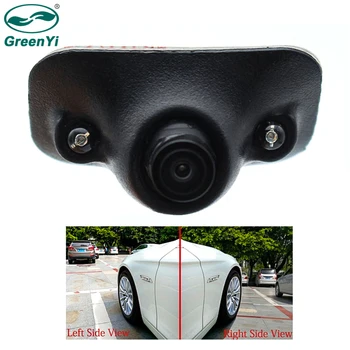 GreenYi Mini HD Night Vision Mașina din Față Vedere Laterală Camera cu 2 LED-uri IR Blind Spot Zona de Fotografiere rezistent la apa