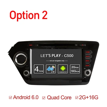 Ownice Android 6.0 8 Octa Core 2 gb RAM pentru Kia k2 RIO 2010 - masina dvd player cu GPS Navi Suport 4G LTE de Rețea DAB+ DVR TPMS
