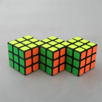 Noi Sosesc Cuburi de Triple poftă de mâncare 6x6 Siamezi Cuburi Magice Puzzle Jucării pentru Copii pentru Adulti Surmena Kit de Formare cubo magico