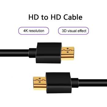 HD HD 4K 60HZ hd compatibil HDMI Cablu Placat cu Aur Comune Cablu de Conectare pentru TV HD Proiector HDMI 2.0 Cablu de 1,5 m 3m 5m