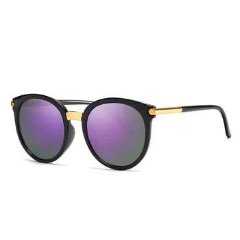 2019 Noi ochelari de Soare Femei Conducere Oglinzi vintage Pentru Femei Reflectorizante plat lentile de Ochelari de Soare de sex Feminin oculos UV400