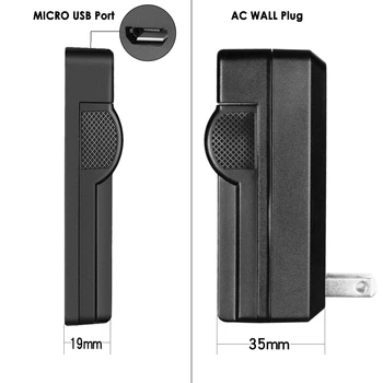 SANGER NP-BD1 USB Incarcator pentru Sony Cyber-shot DSC-G3 DSC-T2 DSC-T70 DSC-T75 DSC-T77 DSC-T90 DSC-T300 T200 aparat de Fotografiat baterie NP-BD1